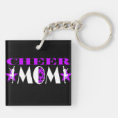 Beifall-Mama-doppelseitiger Schlüsselanhänger (Rückseite)