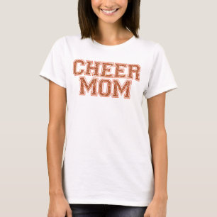 Beifall-Mama-orange Glitzer-T - Shirt