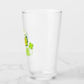 Beifall mit Kleeblatt - St. Patrick Day Glas (Links)