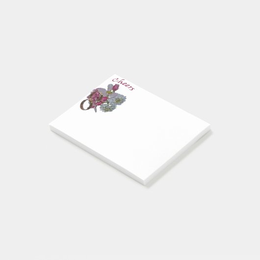 Beifall Post-it Klebezettel (angewinkelt)