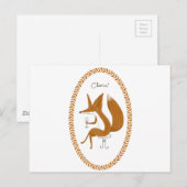 Beifall Postkarte (Vorne/Hinten)