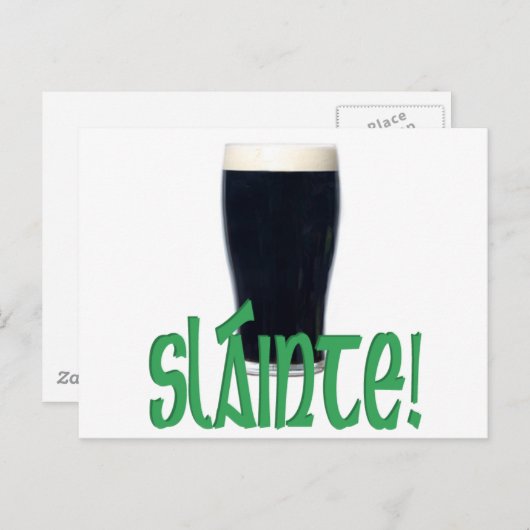 Beifall Postkarte (Vorne/Hinten)