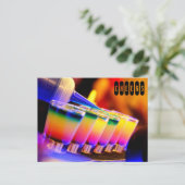 Beifall Postkarte (Stehend Vorderseite)