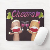 Beifall-Socke Monkeys Mousepad (Mit Mouse)