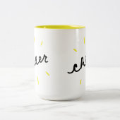 BEIFALL-Tasse Zweifarbige Tasse (Mittel)