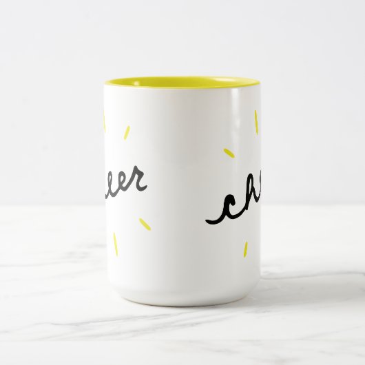 BEIFALL-Tasse Zweifarbige Tasse (Mittel)