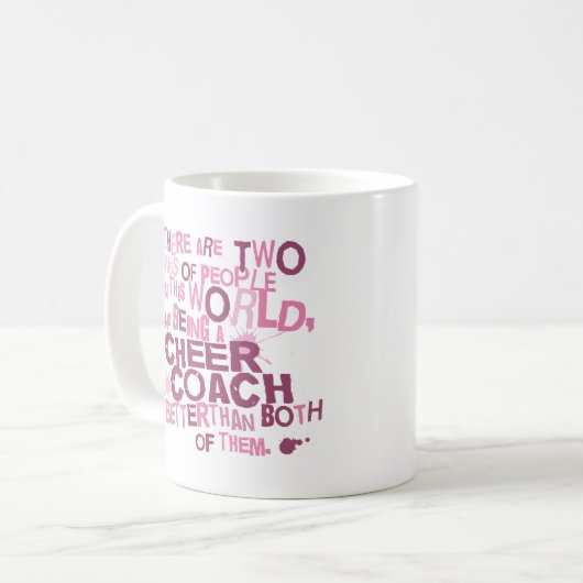 Beifall-Trainer-Geschenk Kaffeetasse (Vorderseite Links)