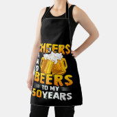 Beifall und Bier zu meinem 50-jährigen 50. Geburts Schürze (InSitu)