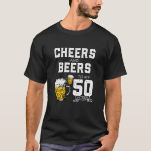 Beifall und Biere für meine 50-jährige Familie zum T-Shirt