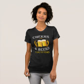 Beifall und Biere zu meinen 60 Jahren - T-Shirt (Vorne ganz)
