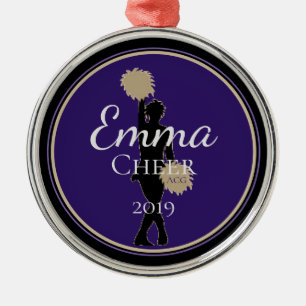 Beifall-Verzierungs-Cheerleader Ornament Aus Metall