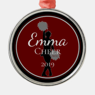 Beifall-Verzierungs-Cheerleader Ornament Aus Metall
