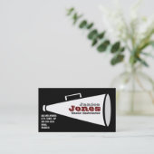 Beifall-Visitenkarte Visitenkarte (Stehend Vorderseite)