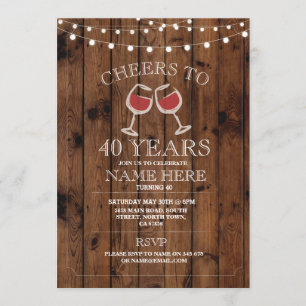 Beifall-Wein-Probieren-laden hölzernes Einladung