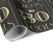 Beifall zu 30 Jahren Geschenkpapier (Rolleneckpunkt)