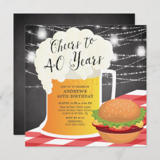 Beifall zu 40 Jahren Einladung zum Geburtstag