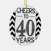 Beifall zu 40 Jahren Keramik Ornament (Rechts)