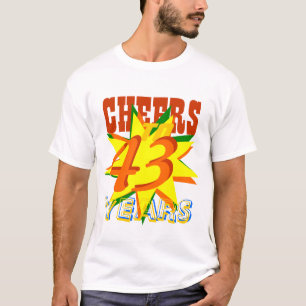 Beifall zu 43 Jahren T-Shirt