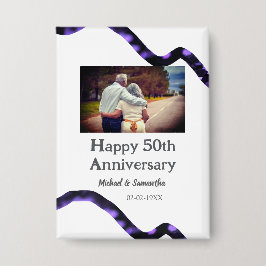 Beifall zum 50-jährigen Jubiläum hinzufügen Name F Button