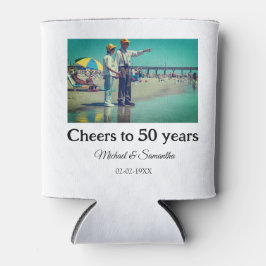 Beifall zum 50-jährigen Jubiläum hinzufügen Name F Dosenkühler