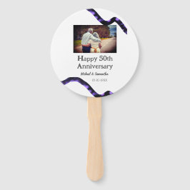 Beifall zum 50-jährigen Jubiläum hinzufügen Name F Fächer