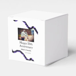 Beifall zum 50-jährigen Jubiläum hinzufügen Name F Geschenkschachtel