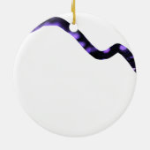 Beifall zum 50-jährigen Jubiläum hinzufügen Name F Keramik Ornament (Hinten)