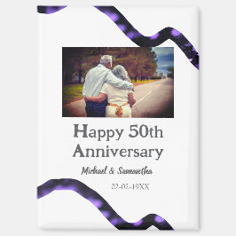 Beifall zum 50-jährigen Jubiläum hinzufügen Name F Magnet