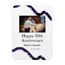 Beifall zum 50-jährigen Jubiläum hinzufügen Name F Magnet