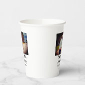 Beifall zum 50-jährigen Jubiläum hinzufügen Name F Pappbecher (Links)