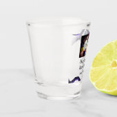 Beifall zum 50-jährigen Jubiläum hinzufügen Name F Schnapsglas (Links)