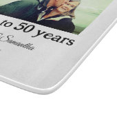 Beifall zum 50-jährigen Jubiläum hinzufügen Name F Schneidebrett (Ecke)