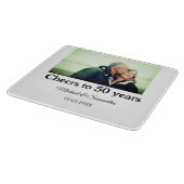 Beifall zum 50-jährigen Jubiläum hinzufügen Name F Schneidebrett (Ecke)