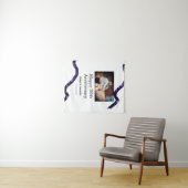 Beifall zum 50-jährigen Jubiläum hinzufügen Name F Wandteppich (Beispiel (Horizontal))