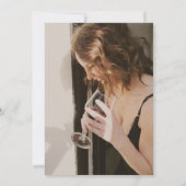 Beifall zum 60. Geburtstag Foto Einladung (Rückseite)