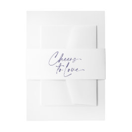 Beifall zur Liebe Einladung Bauchband Einladungsbanderole