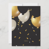 Beifall zur neues Jahr-Einladung Einladung (Rückseite)