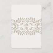 Beig Talavera Tile Diaper Einladung (Rückseite)