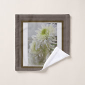 Beige 3 Stück Handtuch Set (Waschlappen)