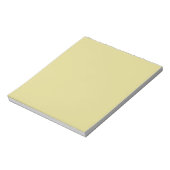 Beige 5.5" x 6" Notepad - 40 Seiten Notizblock (Rotiert)