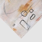 Beige abstrakte Kunstdruckpapier Seidenpapier (Ausschnitt)