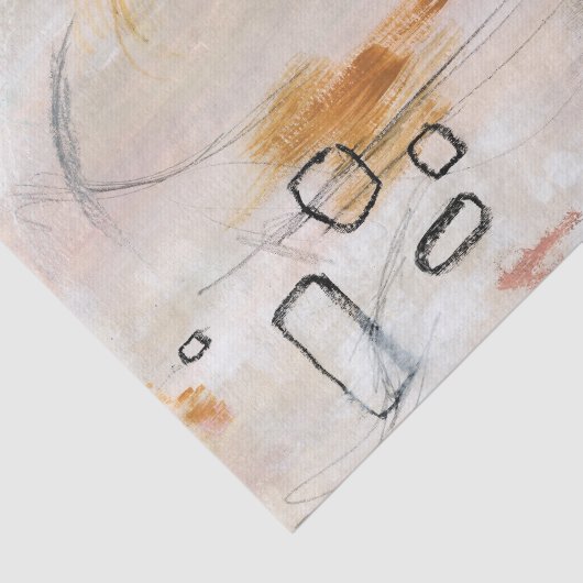 Beige abstrakte Kunstdruckpapier Seidenpapier (Ausschnitt)