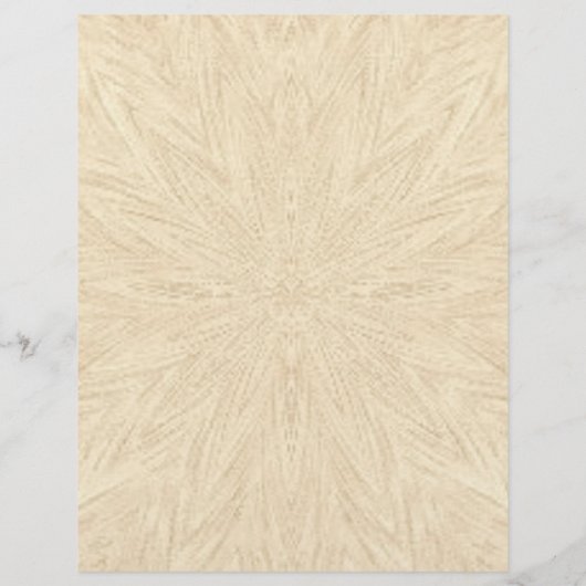 Beige abstrakte Muster mit Textur Flyer (Hinten)