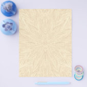 Beige abstrakte Muster mit Textur Flyer (Einzeln)