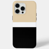 Beige Abstrakte Streifen Case-Mate iPhone Hülle (Rückseite)