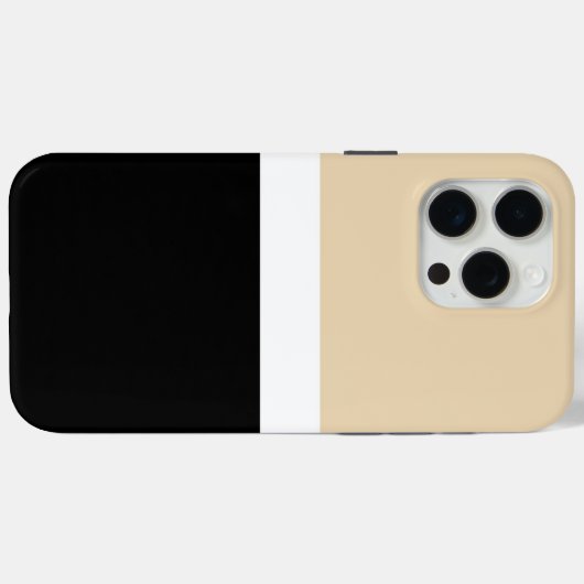 Beige Abstrakte Streifen Case-Mate iPhone Hülle (Rückseite (Horizontal))