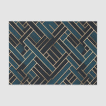 Beige Abstraktes Array Fernsby Tissue Paper