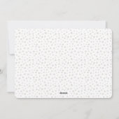 Beige Aesthetic Photo Holiday Card Feiertagskarte (Rückseite)