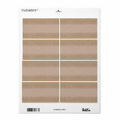 Beige Apothekersiegel (Vorne)