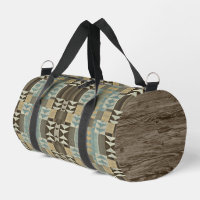 Beige Aquamarin Blue Green Taupe Brown Tribal Must